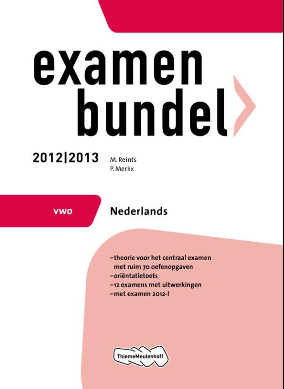 Omslag van Vwo 2012/2013