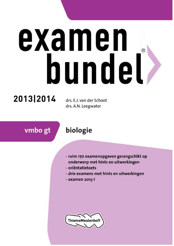 Omslag van 2013/2014 vmbo-gt Biologie