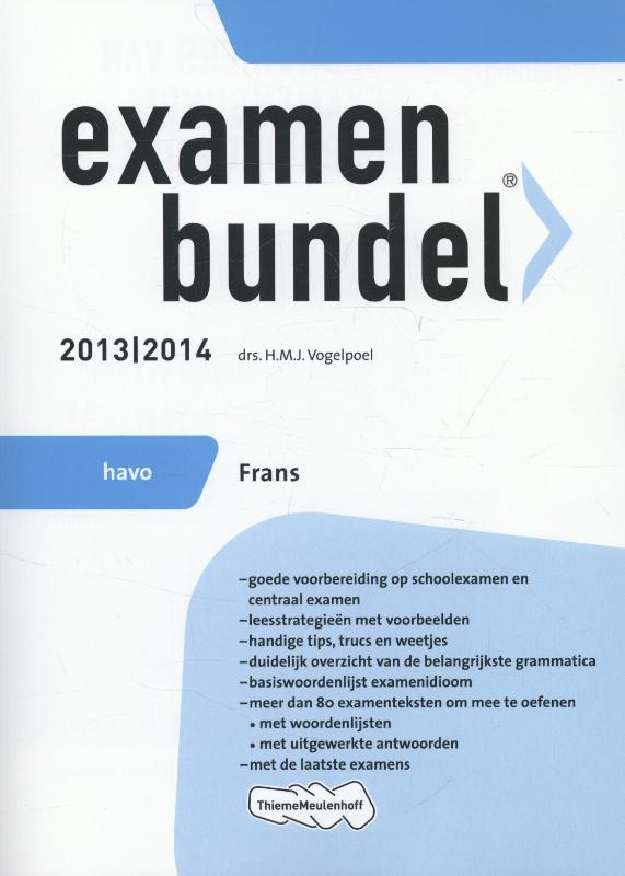 Omslag van Havo Frans 2013/2014