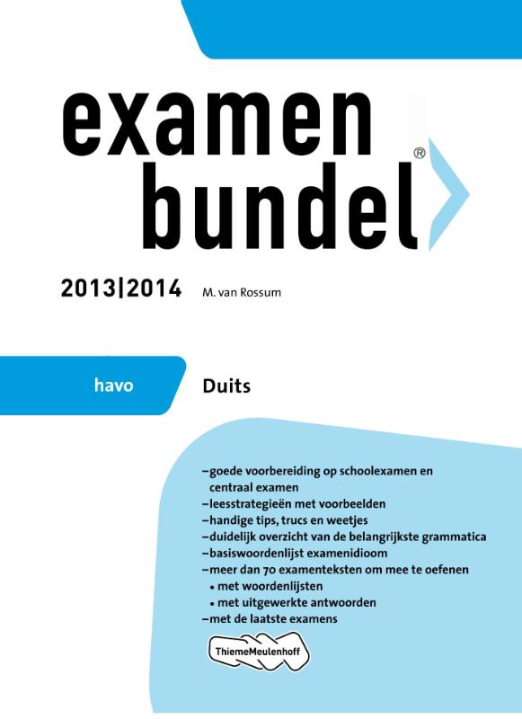 Omslag van 2013/2014 havo Duits