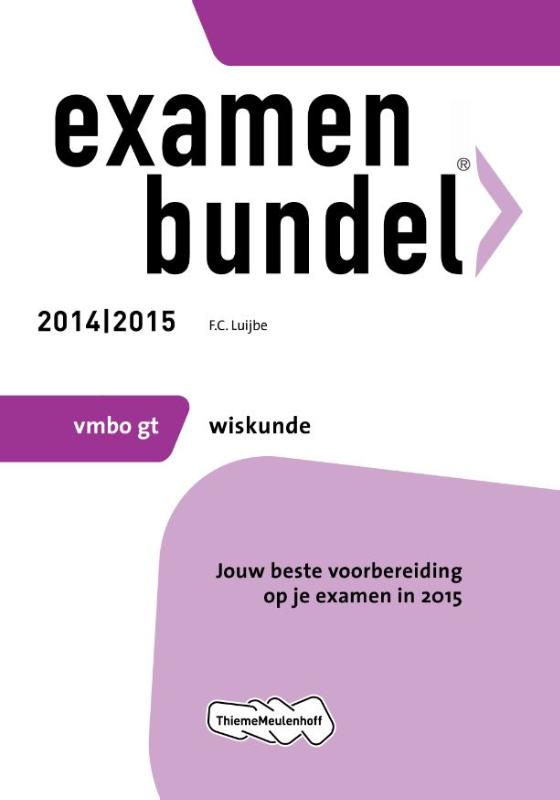Omslag van Vmbo gt 2014/2015
