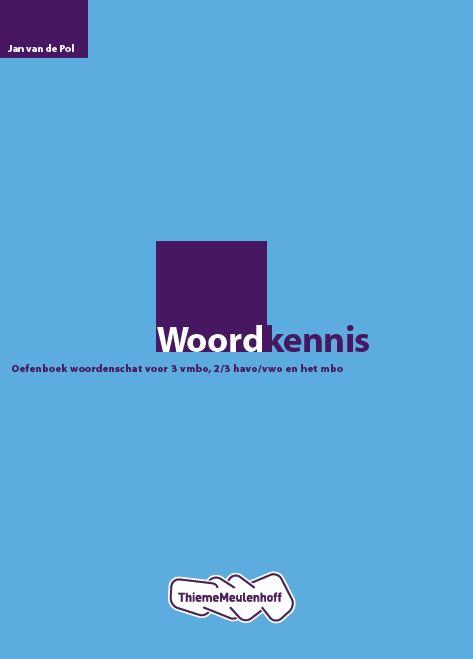 Omslag van Woordkennis