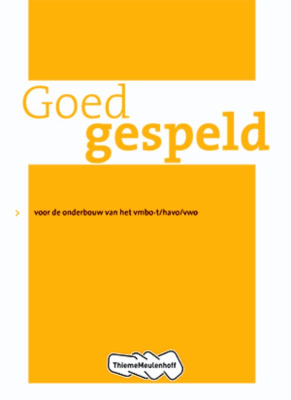 Omslag van Goed gespeld