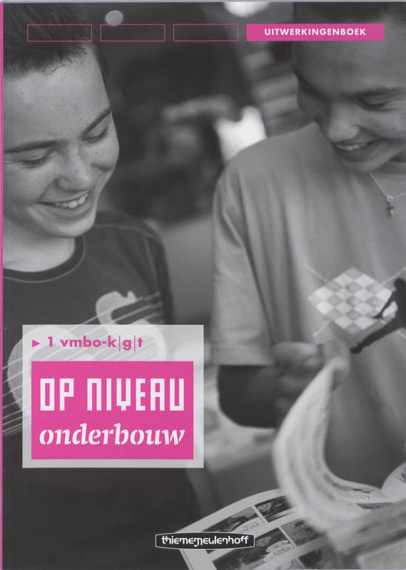 Omslag van Uitwerkboek lineair