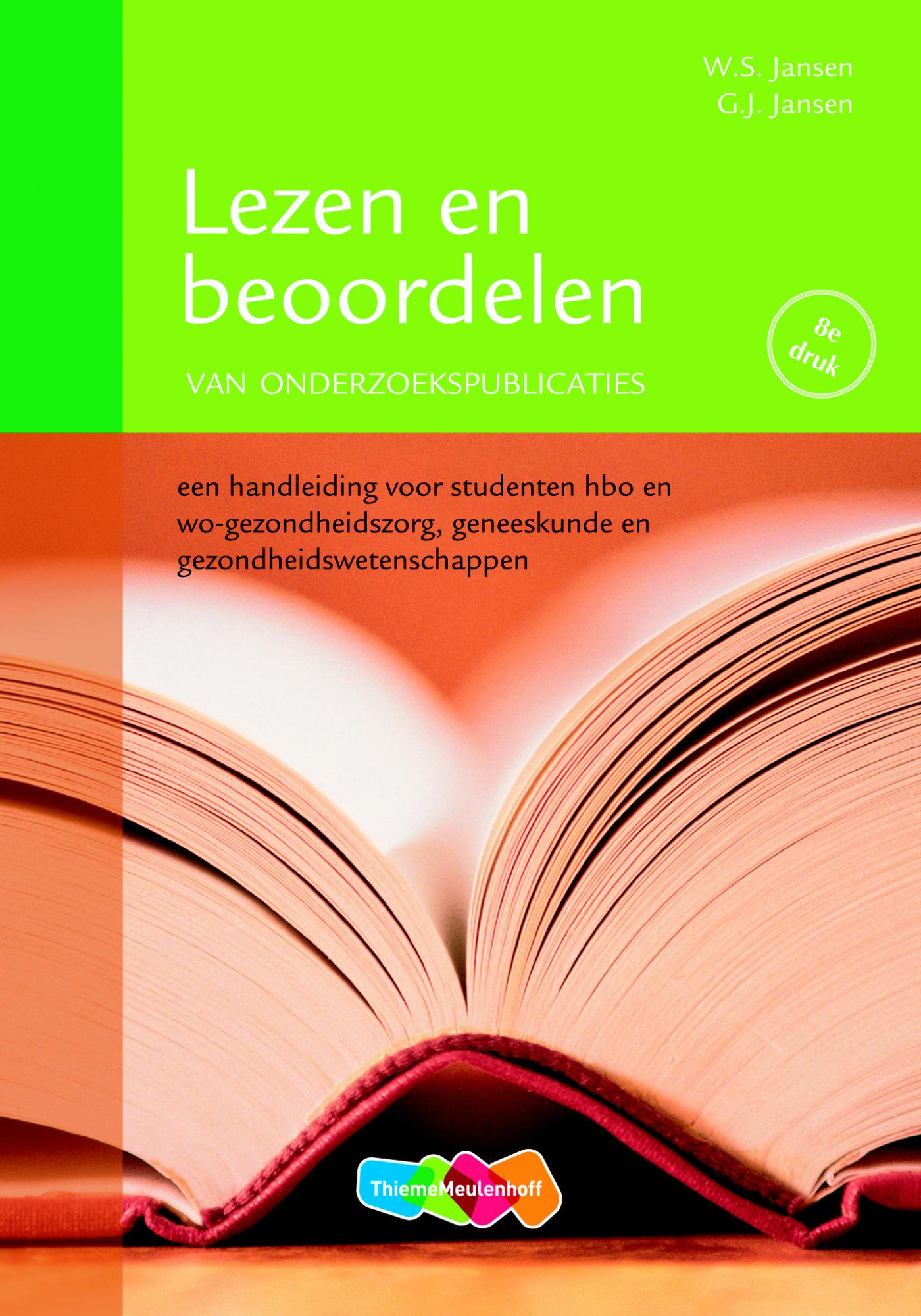 Omslag van Lezen en beoordelen van onderzoekspublicaties
