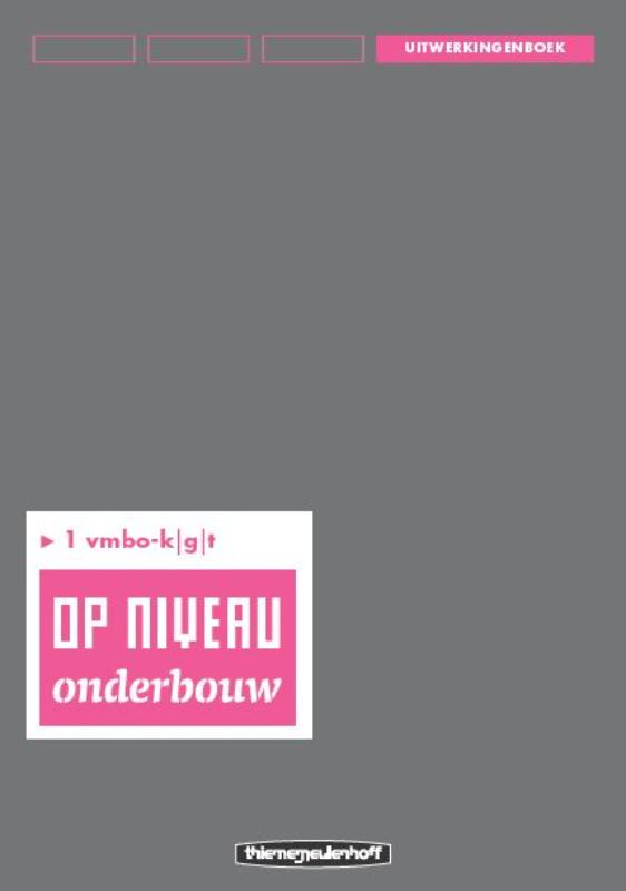 Omslag van Uitwerkingen/Lineair
