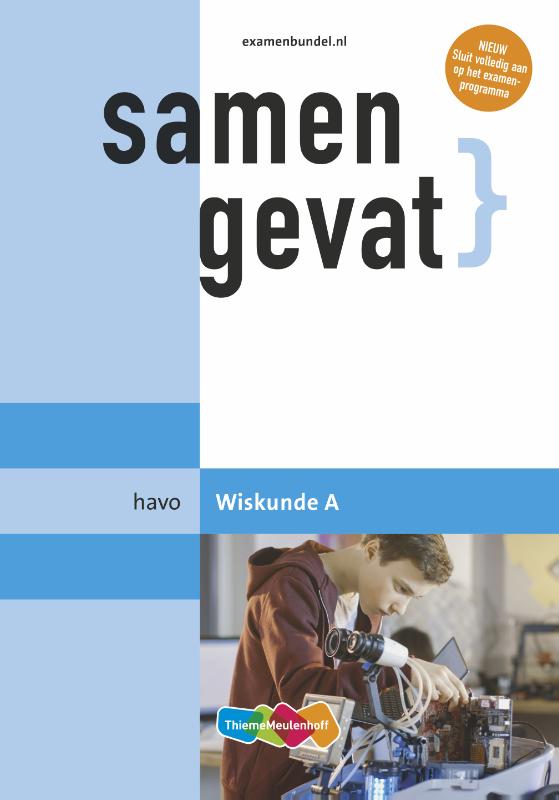 Omslag van havo Wiskunde A