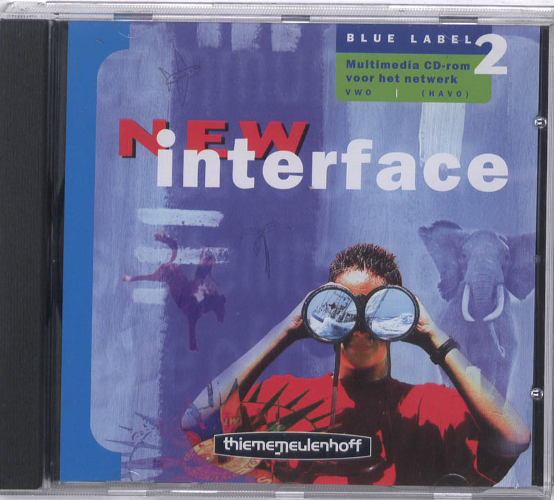 Omslag van Multimedia CD-ROM voor het netwerk blue label