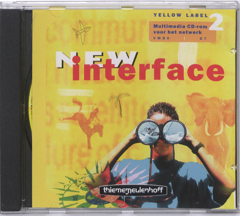 Omslag van Multimedia CD-rom voor het netwerk Yellow label