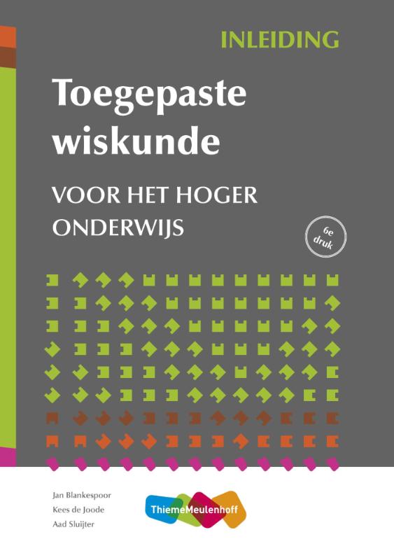 Omslag van Toegepaste wiskunde voor het hoger onderwijs