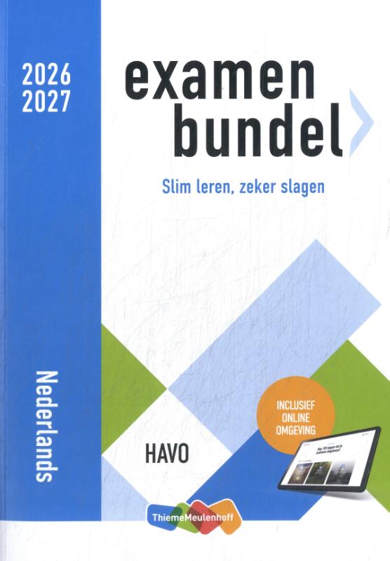Omslag van havo Nederlands 2026/2027