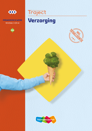 Omslag van Traject Combipakket Verzorging PW niveau 3/4 boek en totaallicentie 1 jaar