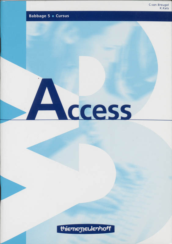 Omslag van 5 cursussen Access