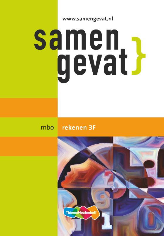 Omslag van mbo Rekenen 3F