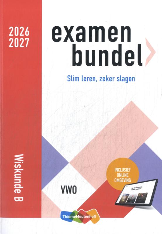 Omslag van vwo Wiskunde B 2026/2027