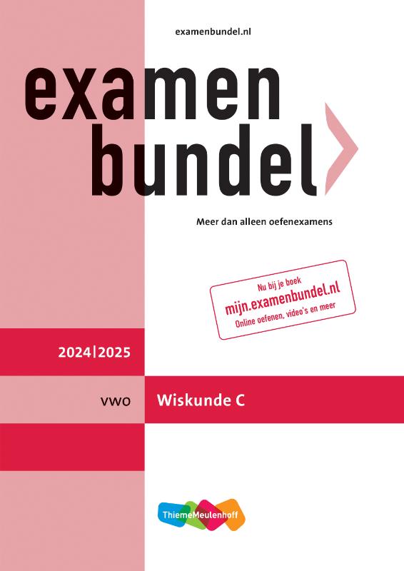 Omslag van vwo Wiskunde C 2024/2025