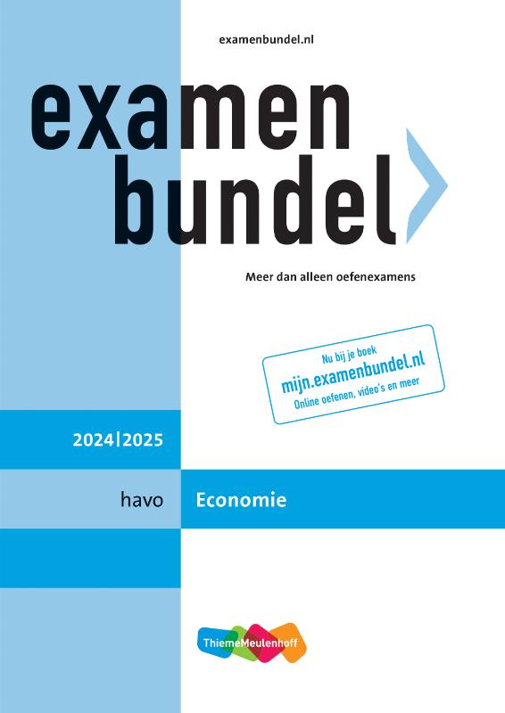 Omslag van havo Economie 2024/2025
