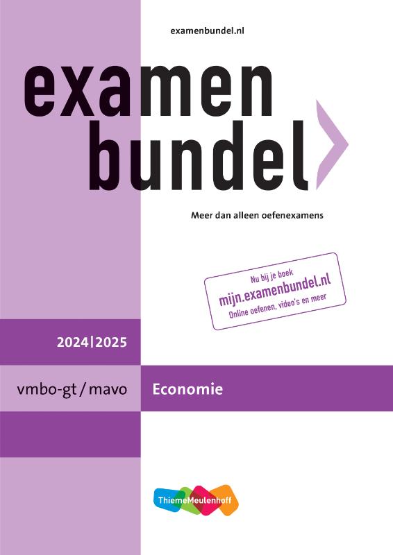 Omslag van vmbo-gt/mavo Economie 2024/2025