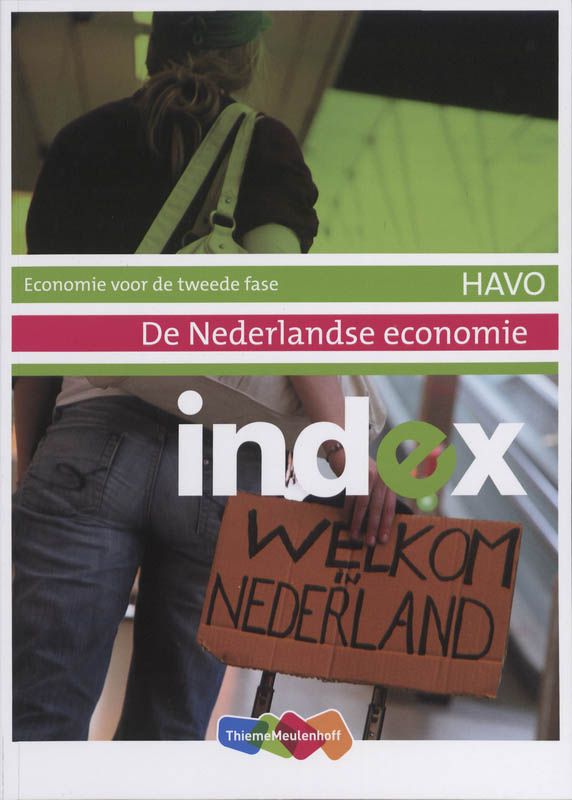 Omslag van Index 2e fase havo De Nederlandse economie