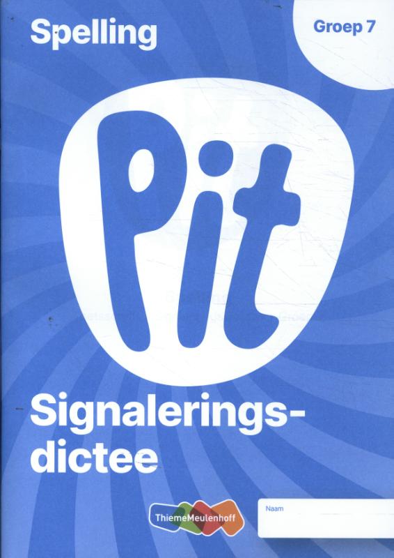 Omslag van Spelling toetsschrift groep 7