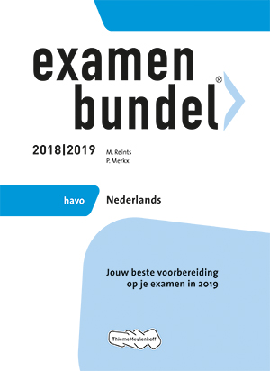 Omslag van havo Nederlands 2018/2019