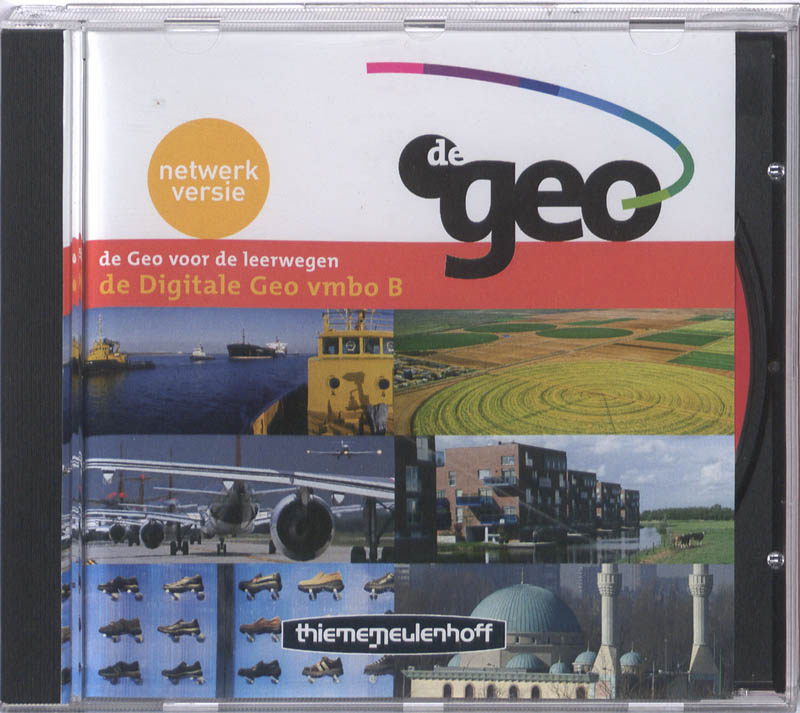 Omslag van Geo online netwerk cd-rom 3/4 vmbo-b