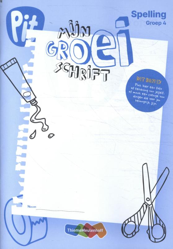 Omslag van groeischrift