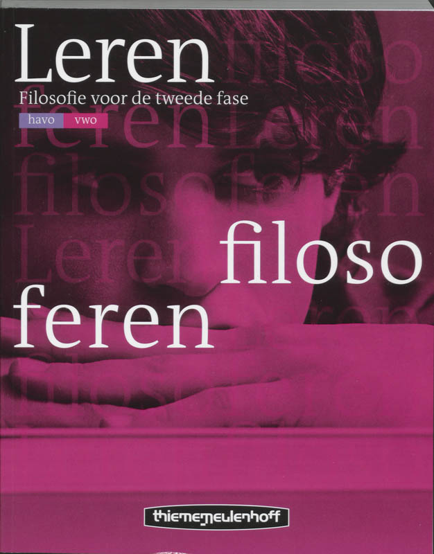 Omslag van Leren filosoferen Havo/Vwo