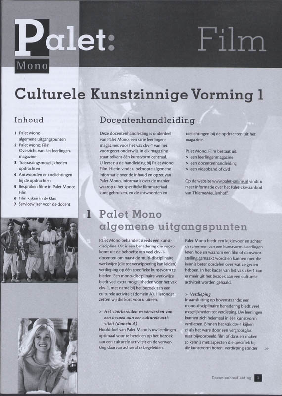 Omslag van Docentenhandleiding