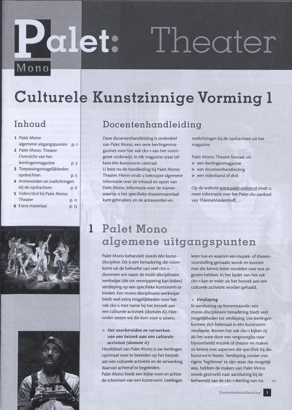 Omslag van Docentenhandleiding