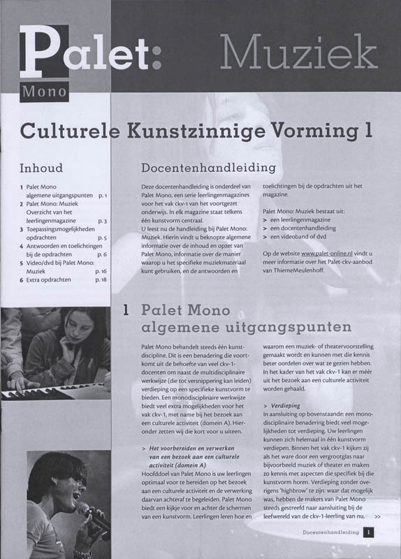 Omslag van Docentenhandleiding