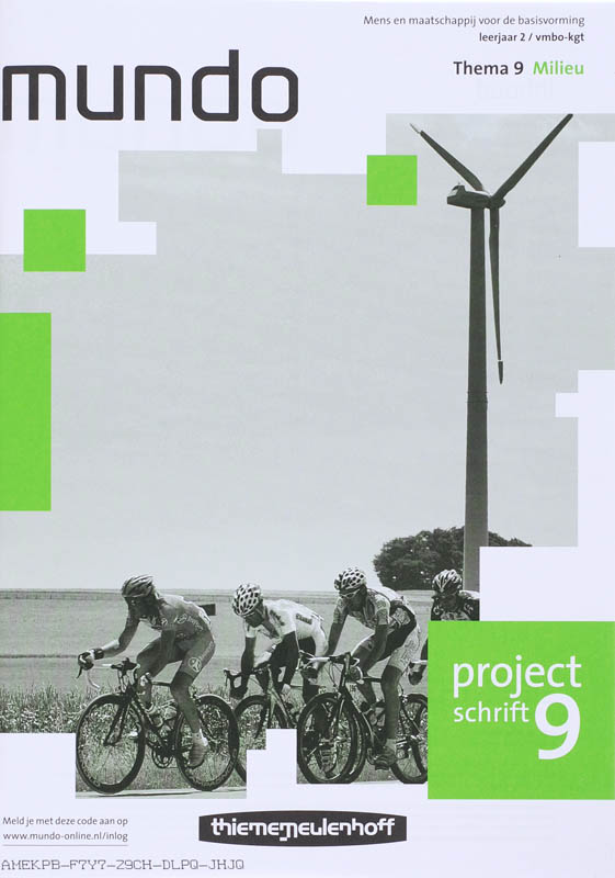 Omslag van Projectschrift 09