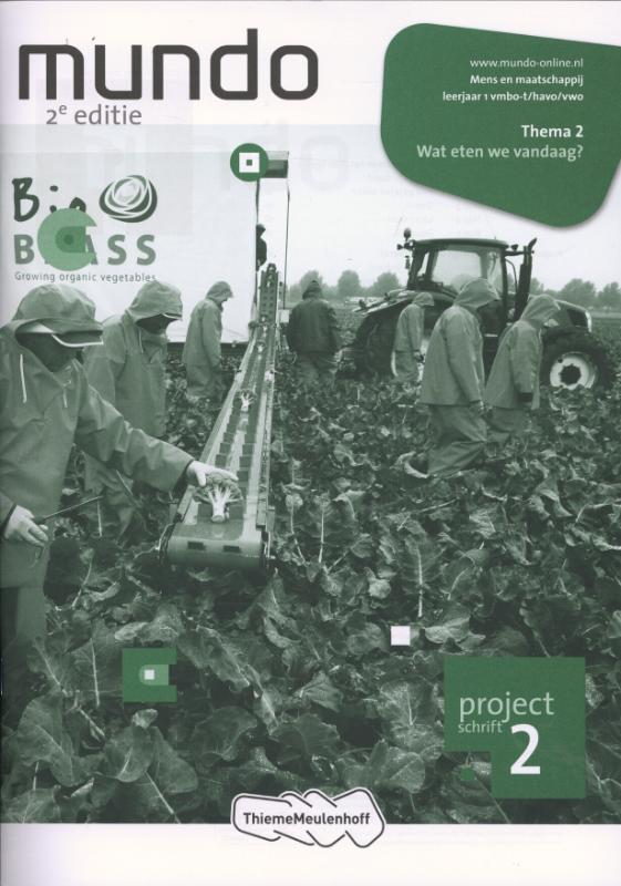 Omslag van Projectschrift 2 Wat eten we vandaag