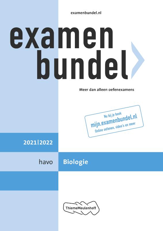 Omslag van havo Biologie 2021/2022