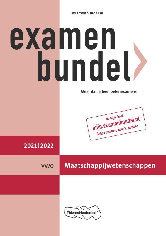 Omslag van vwo Maatschappijwetenschappen 2021/2022