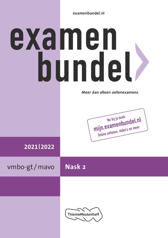 Omslag van Examenbundel vmbo-gt/mavo NaSk2 2021/2022