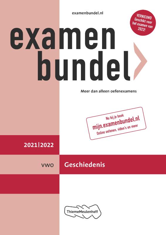 Omslag van vwo Geschiedenis 2021/2022