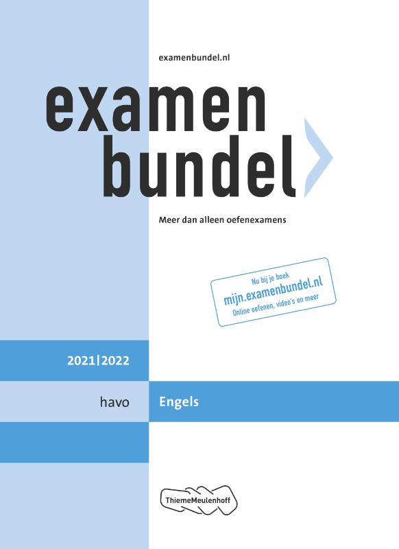 Omslag van havo Engels 2021/2022