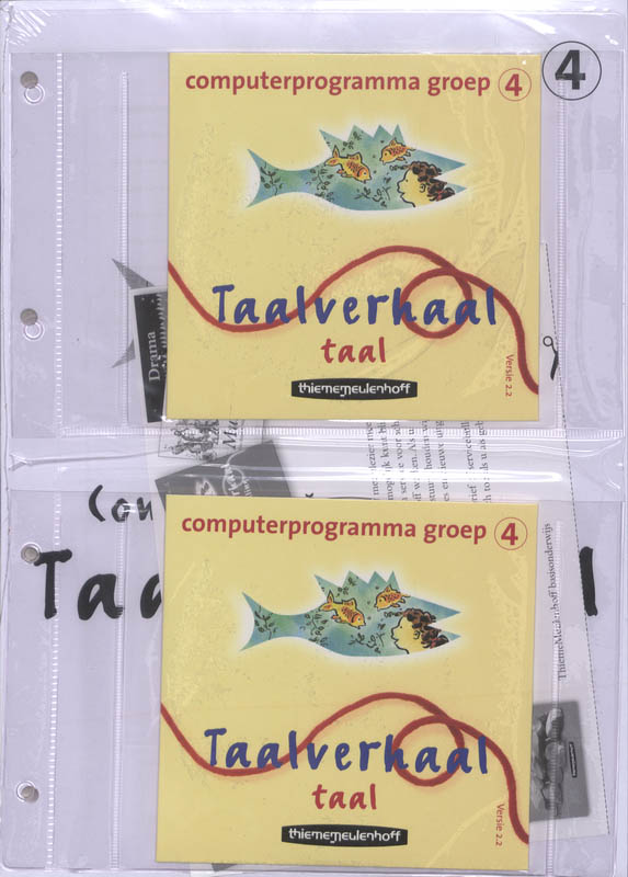 Omslag van Taalverhaal Taal cd-rom groep 4(200-299)