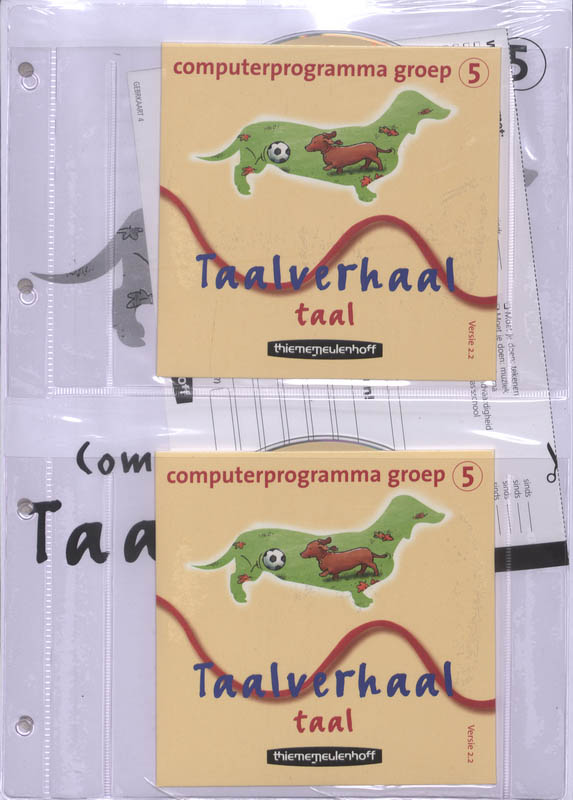 Omslag van Taalverhaal Taal cd-rom groep 5(400->)