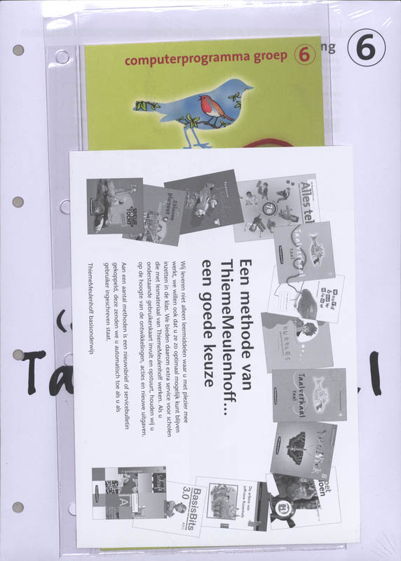 Omslag van Taalverhaal Taal cd-rom groep 6(200-299)