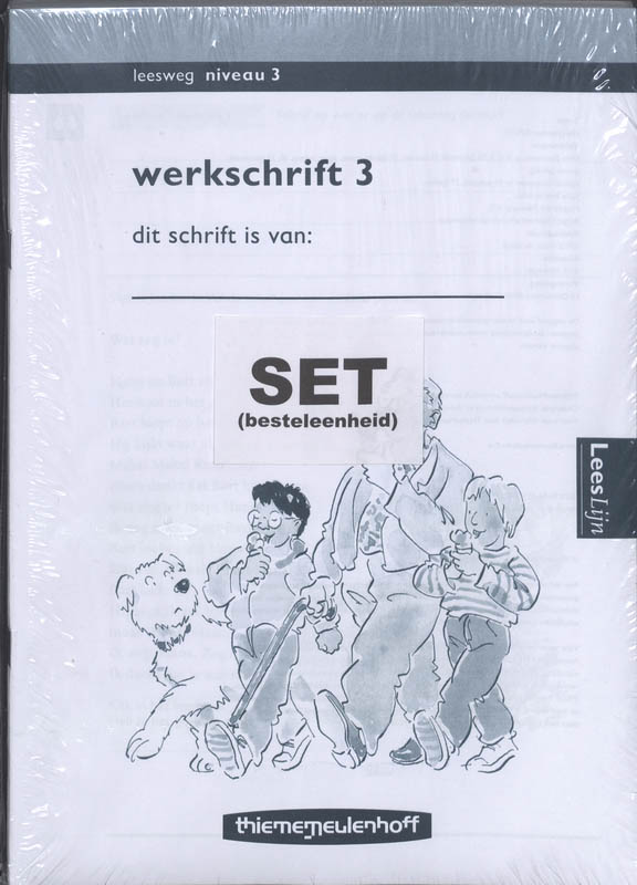 Omslag van Leeslijn Nieuw Leesweg werkschrift 3 (set 5 ex)