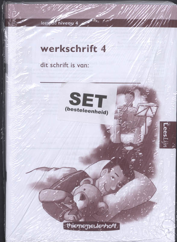 Omslag van Leeslijn Nieuw Leespad werkschrift 4 (set 5 ex)