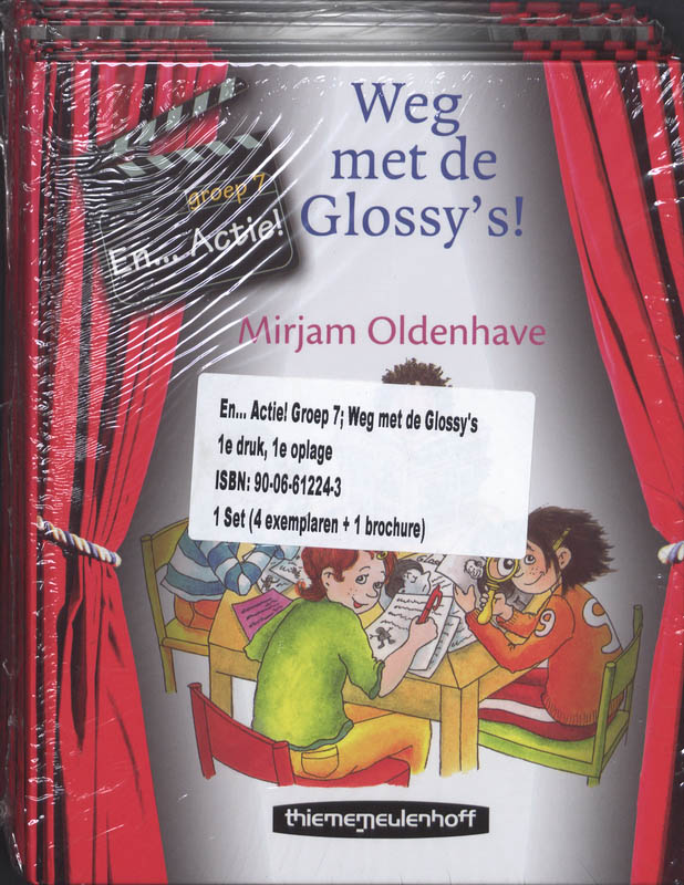 Omslag van En...Actie! Groep 7 Weg met de Glossy's!