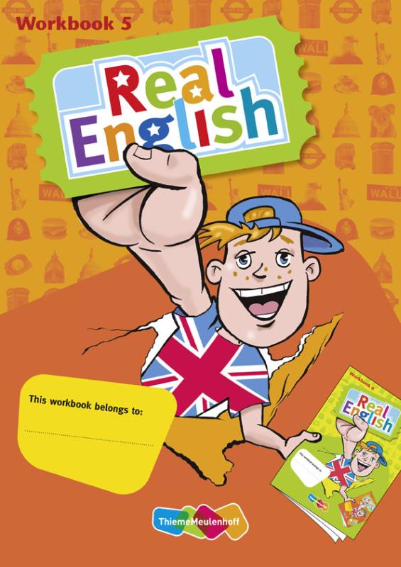 Omslag van Real English, Workbook 5 (set a 5 exemplaren)