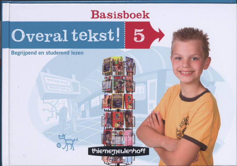 Omslag van Overal tekst! Basisboek groep 5