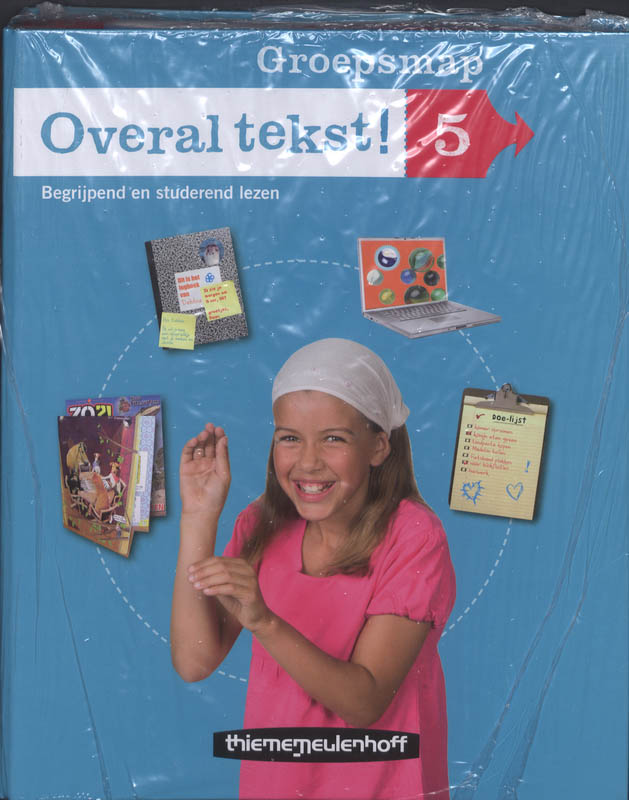 Omslag van Overal tekst! Groepsmap 5 incl handl en CD