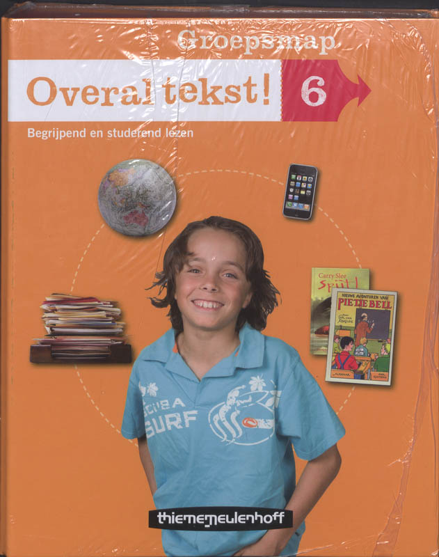 Omslag van Overal tekst! Groepsmap 6 incl handl.