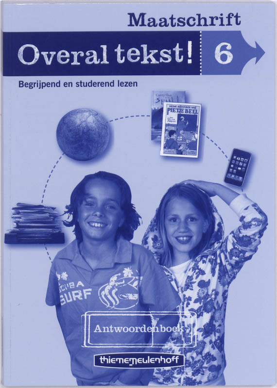 Omslag van Overal tekst! Antwoordenboek maatschrift 6