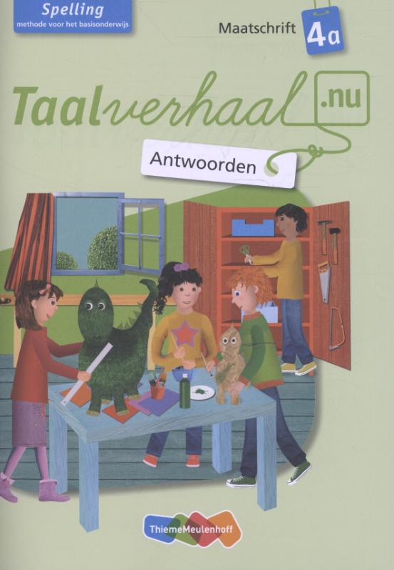 Omslag van Antwoorden Maatschrift 4a
